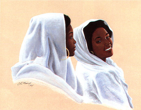 Dual Faces of a Black Woman