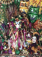 Mardi Gras Window Display