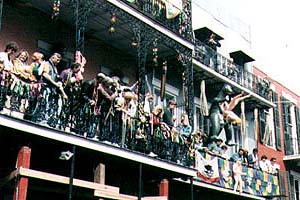 Burbon Street Balconies